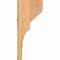 Ekena Millwork Monterey Smooth Corbel, Western Red Cedar, 5 1/2"W x 6"D x 14"H COR06X06X14MON00SWR - alternate 4